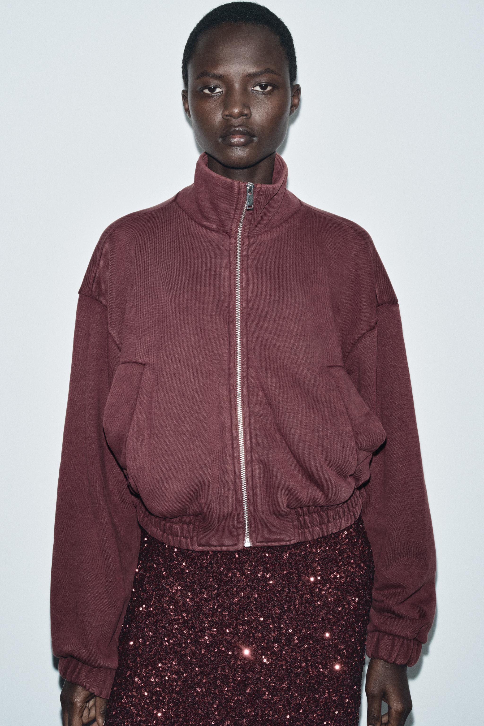 WASHED FLEECE JACKET